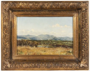 LANDSCAPE WITH MOUNTAINS
