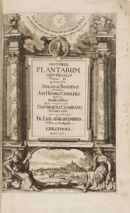 HISTORIAE PLANTARUM UNIVERSALIS