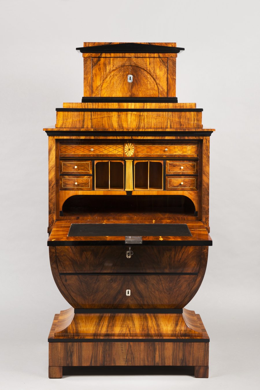 A BIEDERMEIER SECRETARY DESK