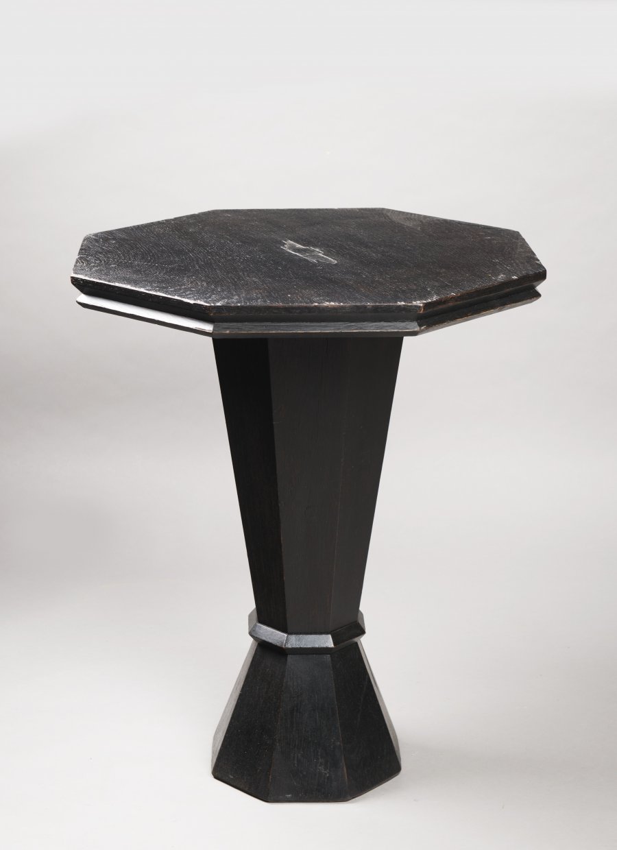 A CUBIST SIDE TABLE
