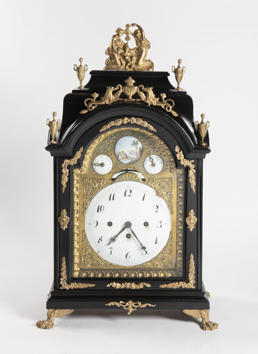 PRAGUE BAROQUE TABLE CLOCK