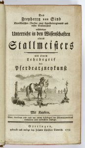 Hippologie-Handbuch über die Anatomie, die Dressur und die Heilbehandlung von Pferden