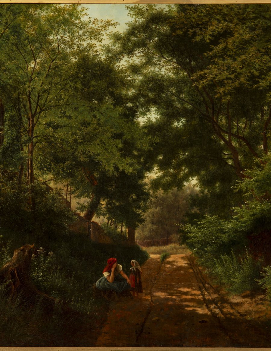 PATH BETWEEN THE TREES