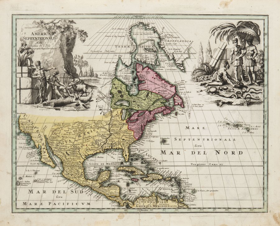 MAP OF NORTH AMERICA