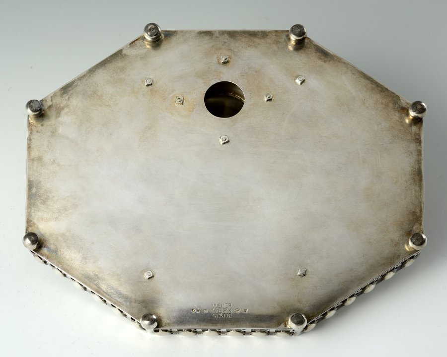 Wiener Werkstätte Silber Tintenfass