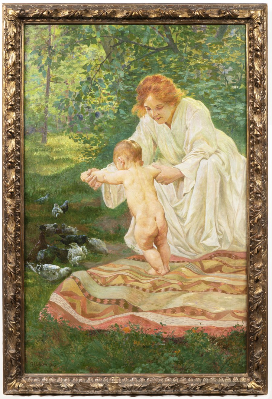 WOMAN WITH A CHILD