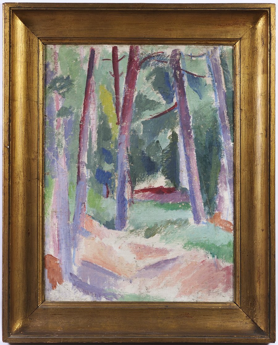 LANDSCAPE WITH TREES