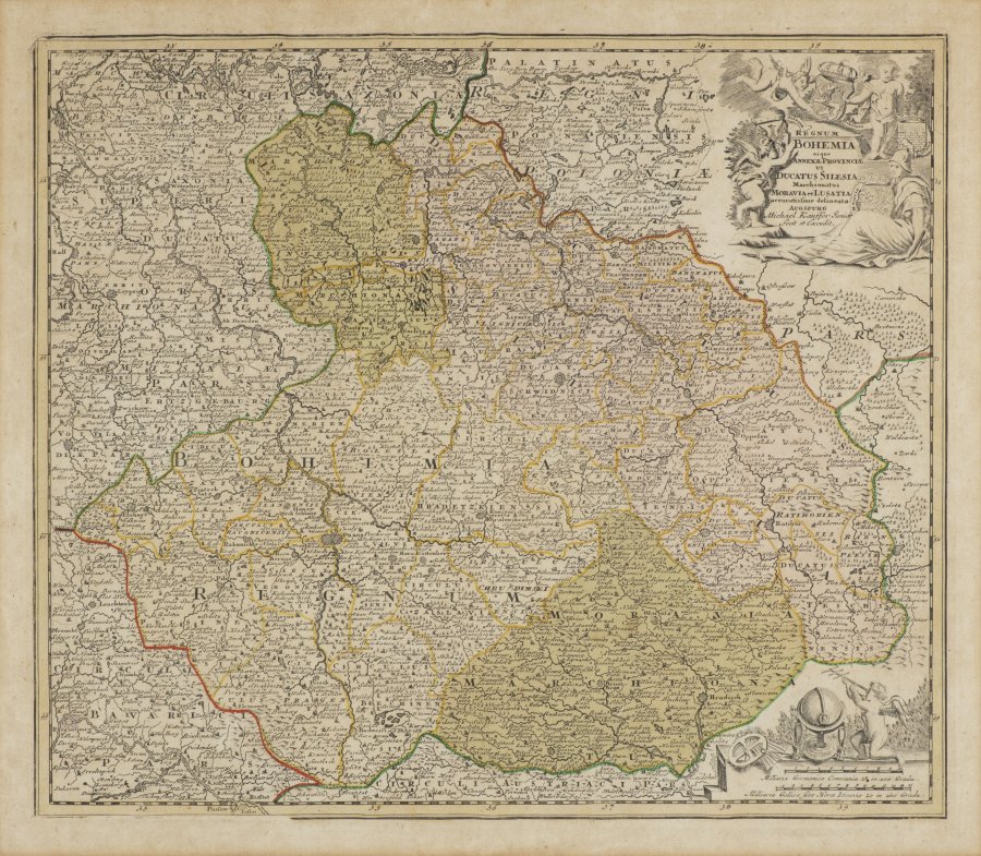MAPA KRÁLOVSTVÍ ČESKÉHO