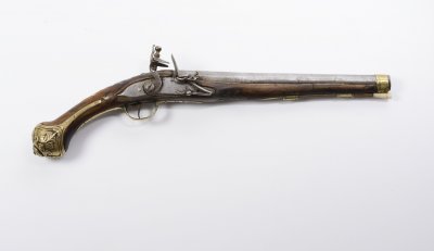 A BALKANS FLINTLOCK PISTOL