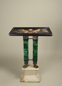 NEOCLASSICAL SIDE TABLE FROM THE PERIOD OF FERDINAND III, KING OF THE TWO SICILIES