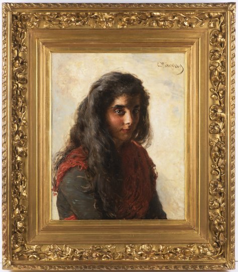 PORTRAIT OF A YOUNG ROMAN GIRL