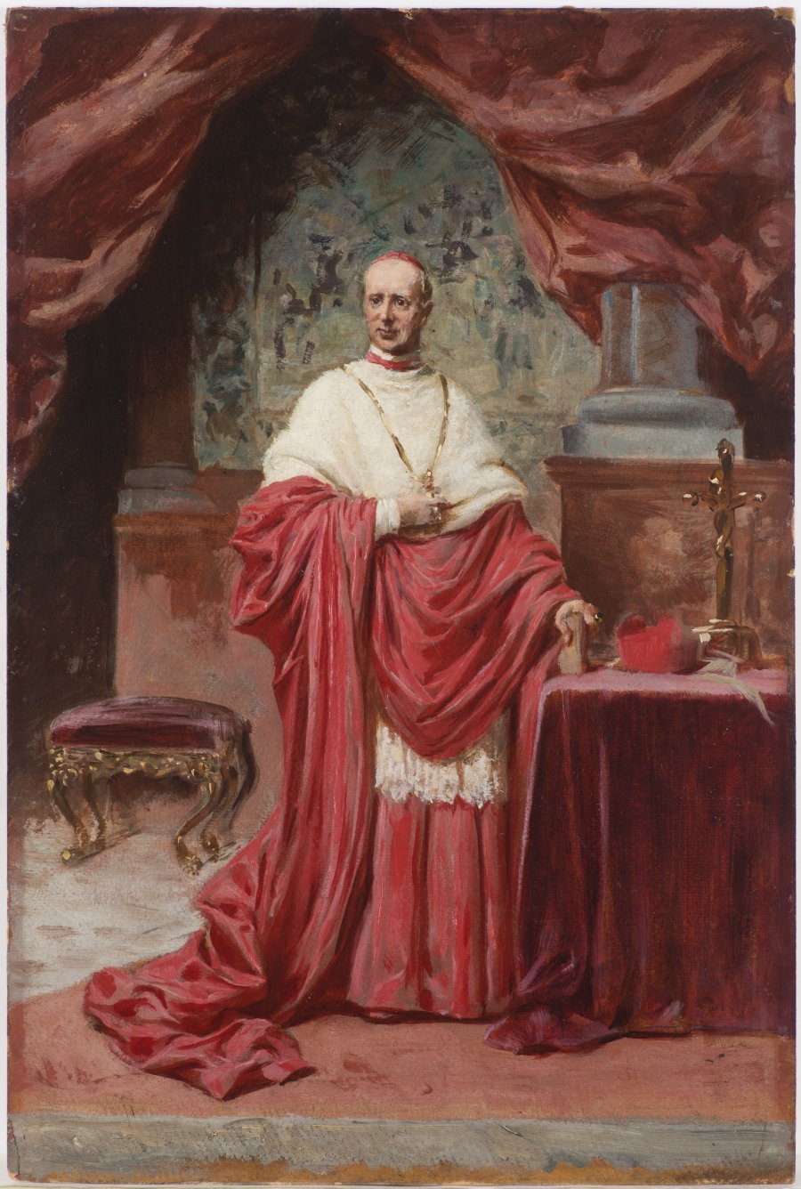 A Portrait of Cardinal Friedrich von Schwarzenberg