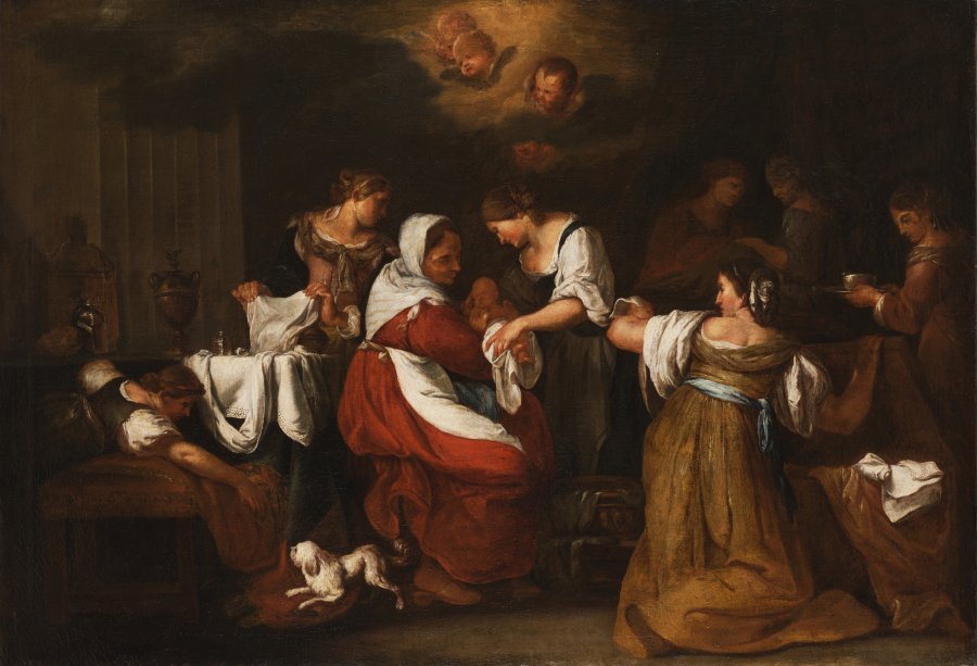 THE BIRTH OF THE VIRGIN