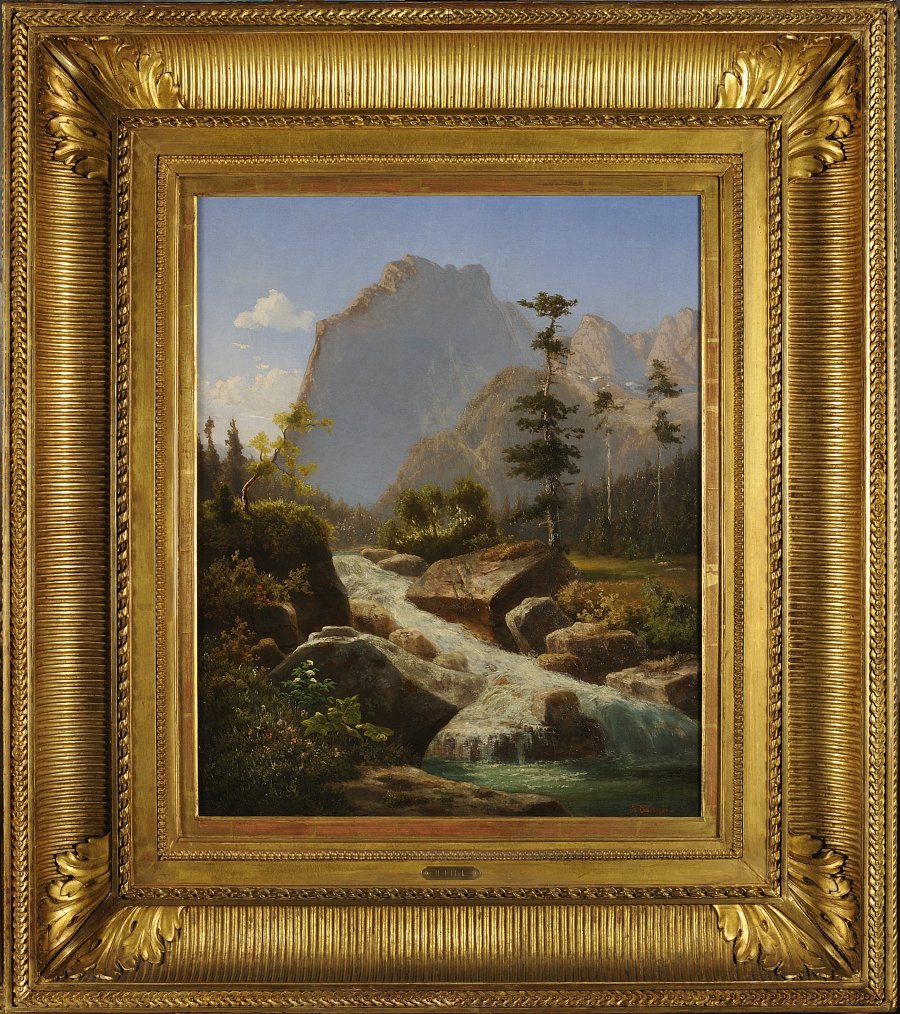A STREAM IN THE MOUNTAINS