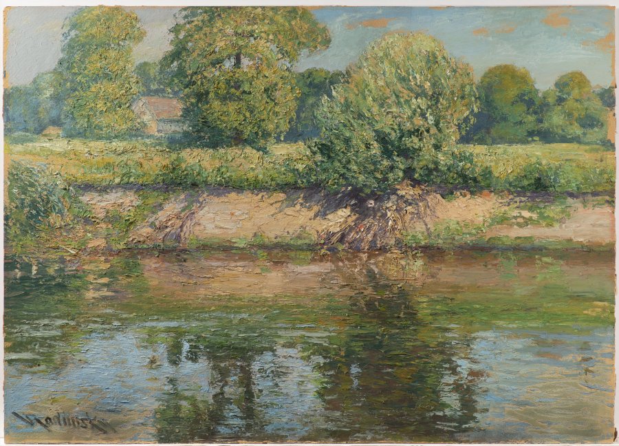 LANDSCAPE WITH A RIVER