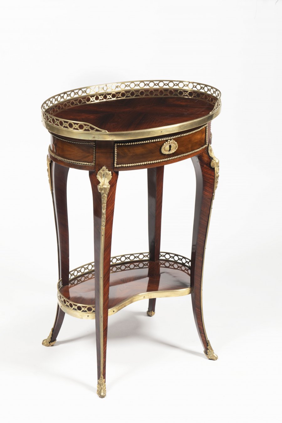 A LOUIS XVI. STYLE SIDE TABLE
