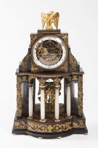 AN EMPIRE TABLE CLOCKS