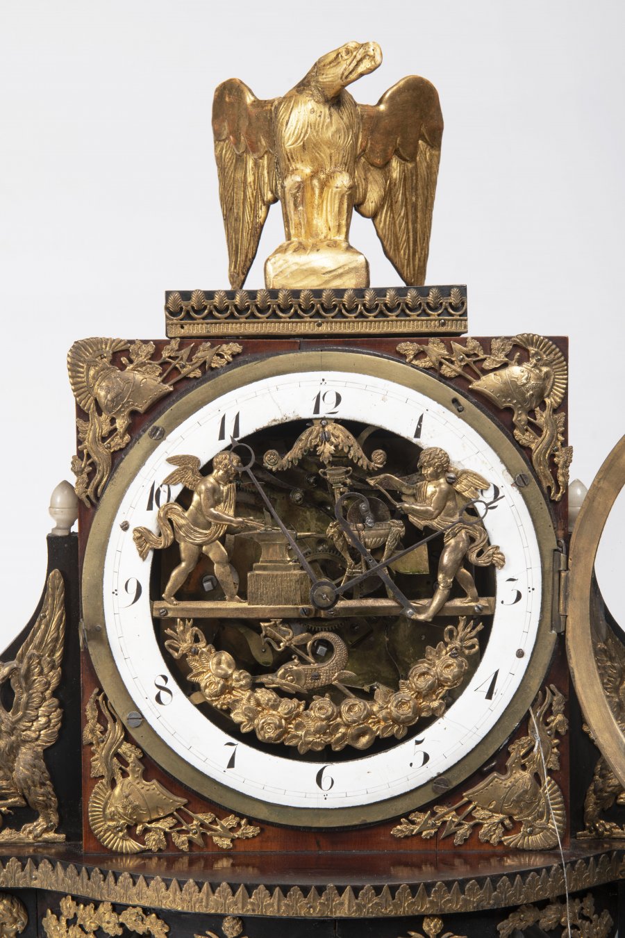 AN EMPIRE TABLE CLOCKS