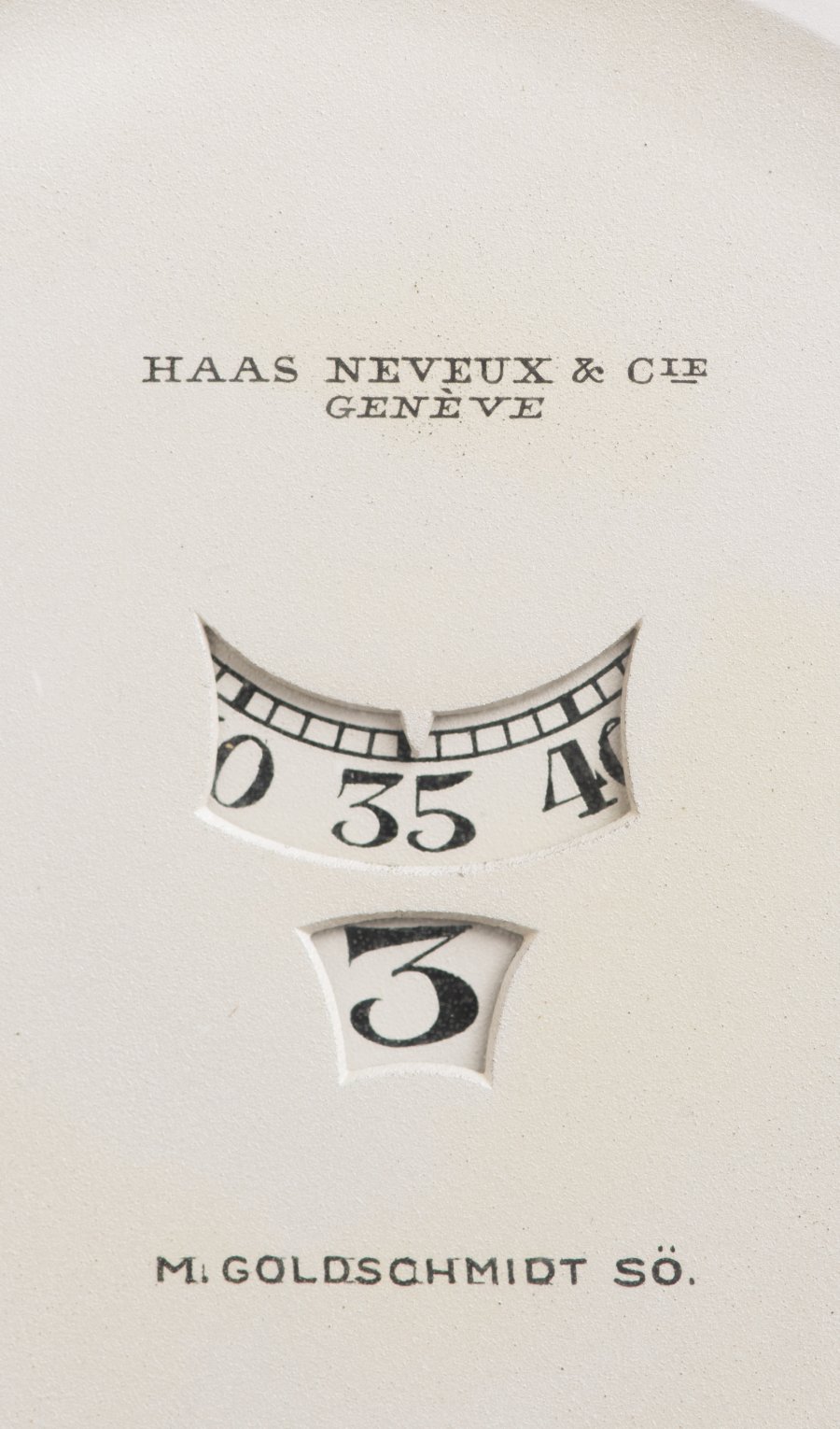 An Art Deco Haas Neveux & Cie Genève Men's Pocketwatch 