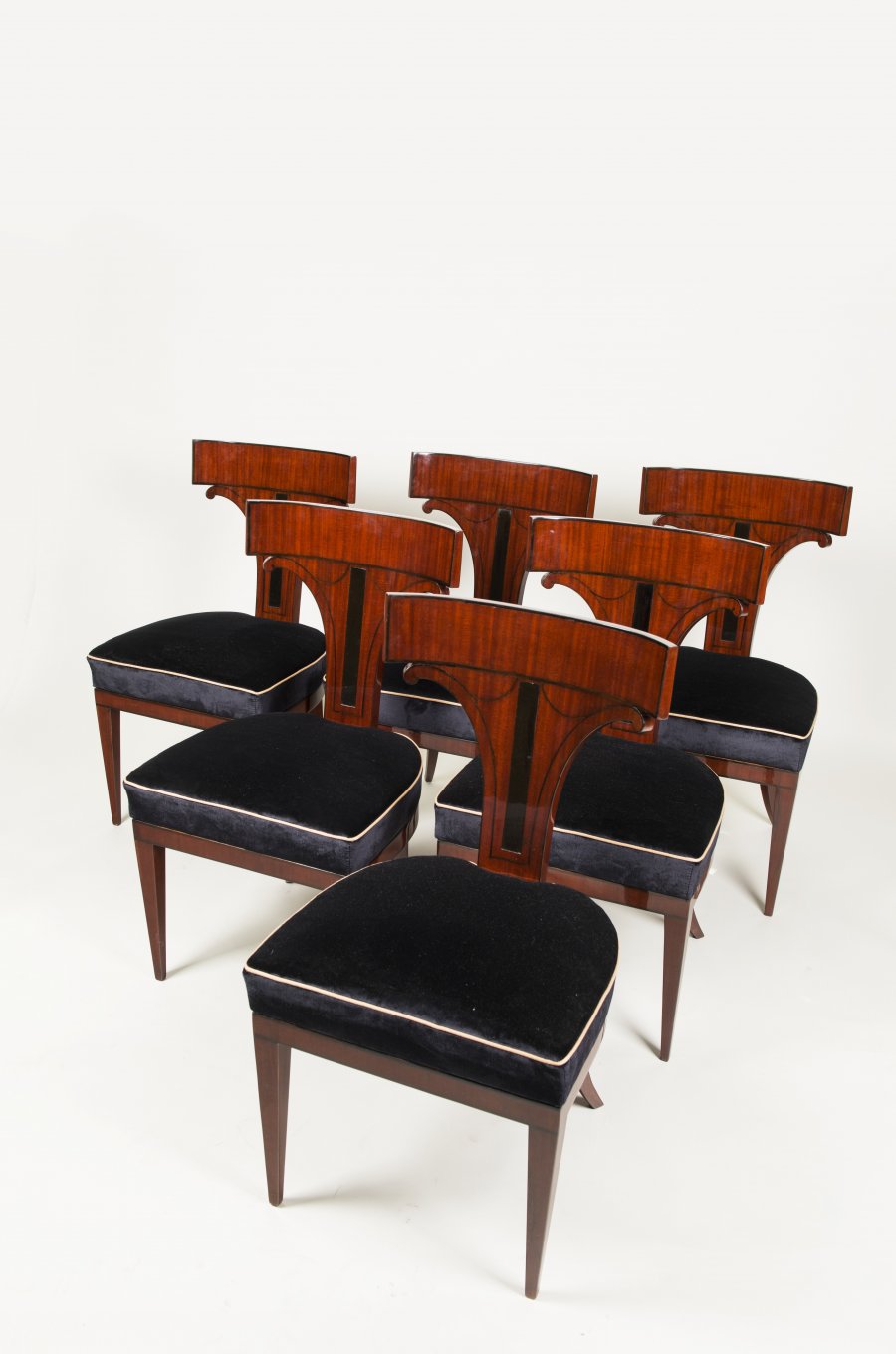A Group of Biedermeier Chairs
