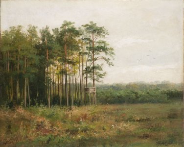 LANDSCAPE WITH A TREE STAND