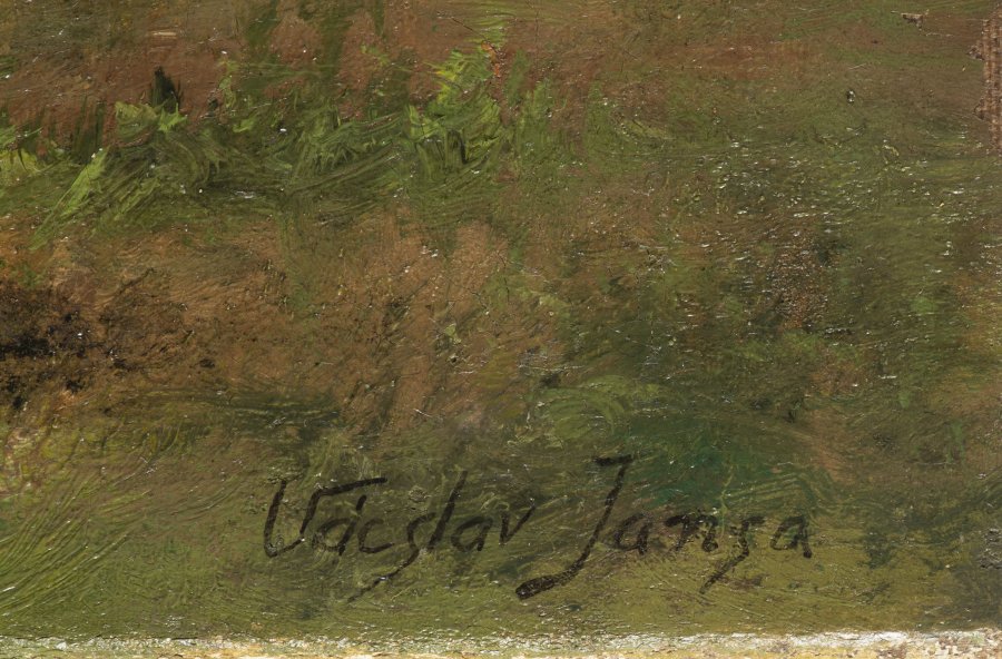 LANDSCAPE WITH A TREE STAND