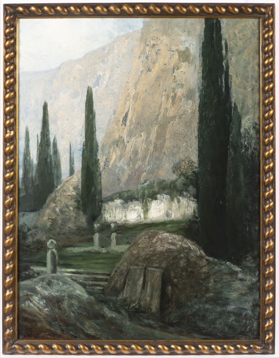 AN ITALIAN LANDSCAPE