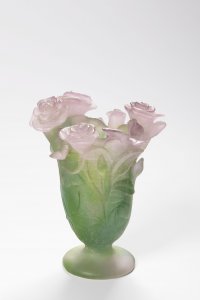 PATE-DE-VERRE VASE – DAUM NANCY