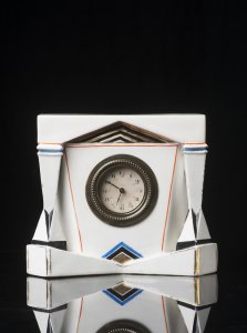 A CUBIST TABLE CLOCK