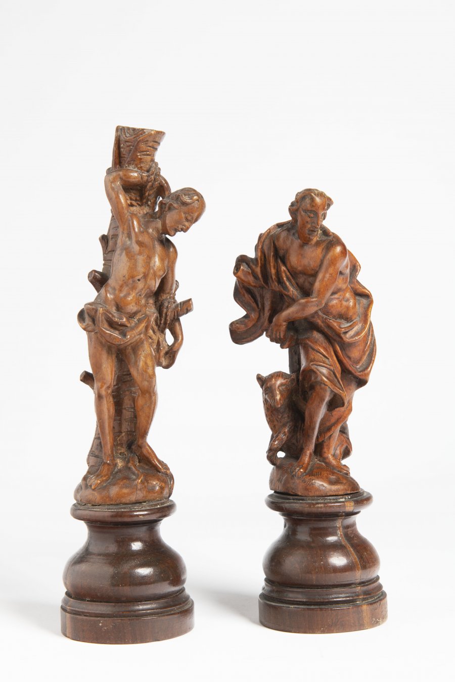 TWO BAROQUE SMALL SCULPTURES