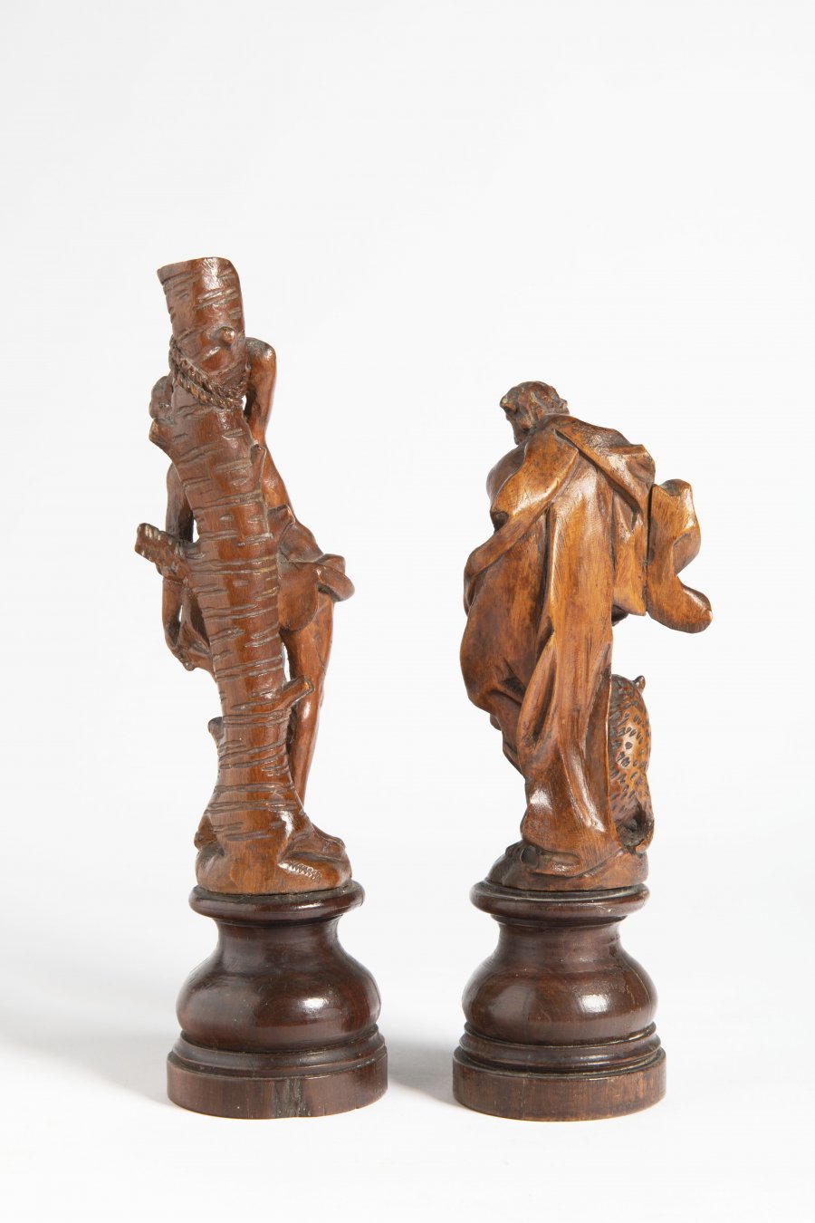 TWO BAROQUE SMALL SCULPTURES