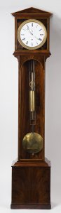 A LANTERN GRANDFATHER CLOCK - MARTIN ZARTL