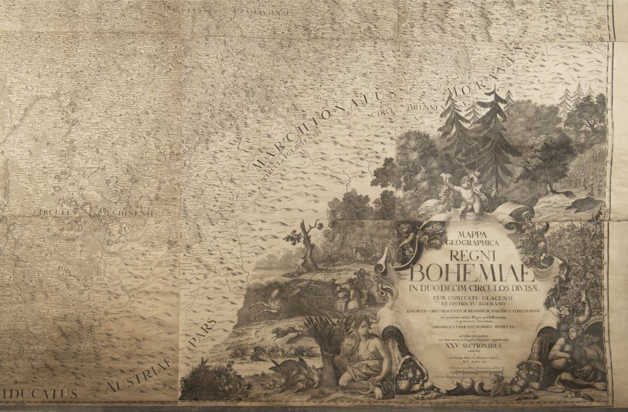 MÜLLER'S MAP OF BOHEMIA