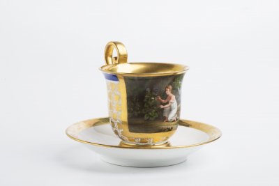 A Cup and Saucer