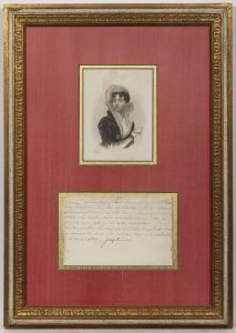 LETTER BY JOSÉPHINE DE BEAUHARNAIS