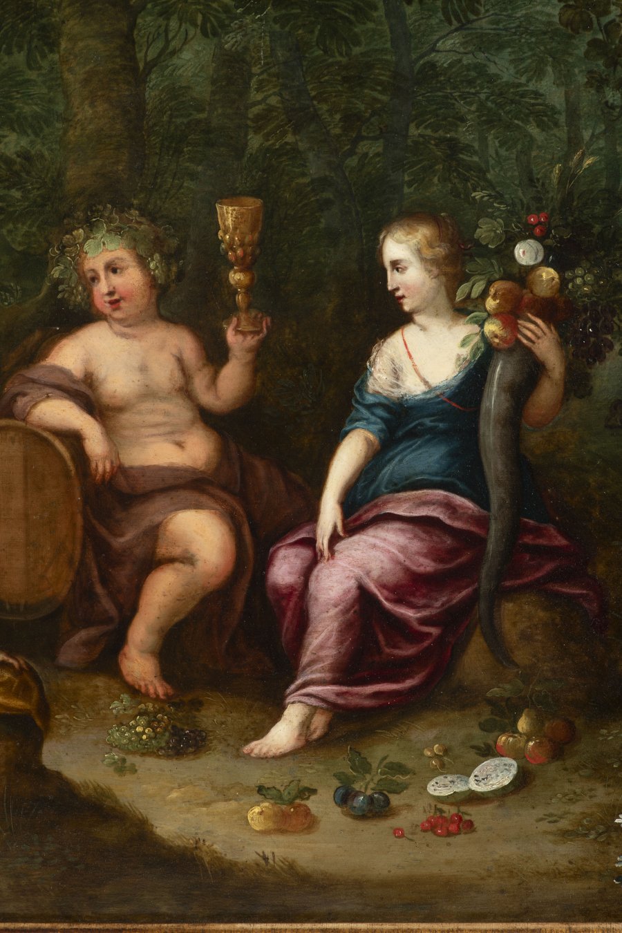 DIANA, BAKCHUS A FLORA