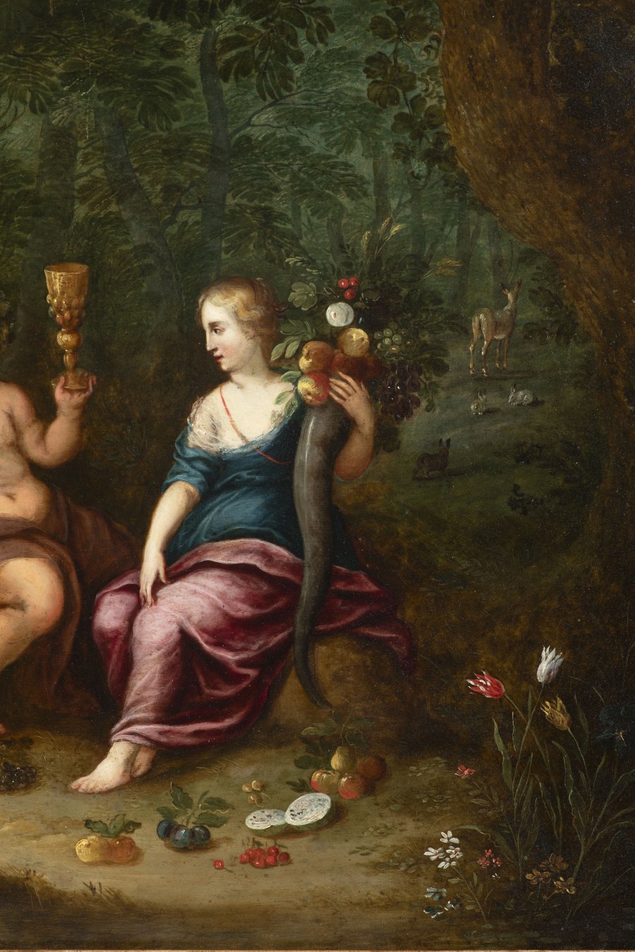 DIANA, BAKCHUS A FLORA