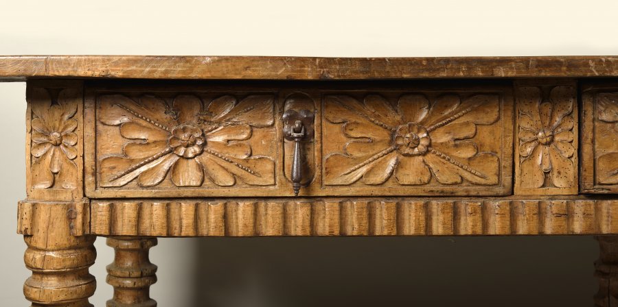 A CARVED TABLE