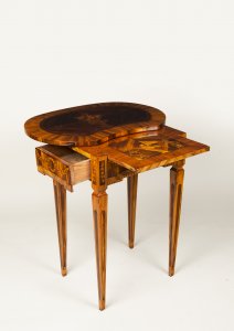 A NEOCLASSICAL SIDE TABLE