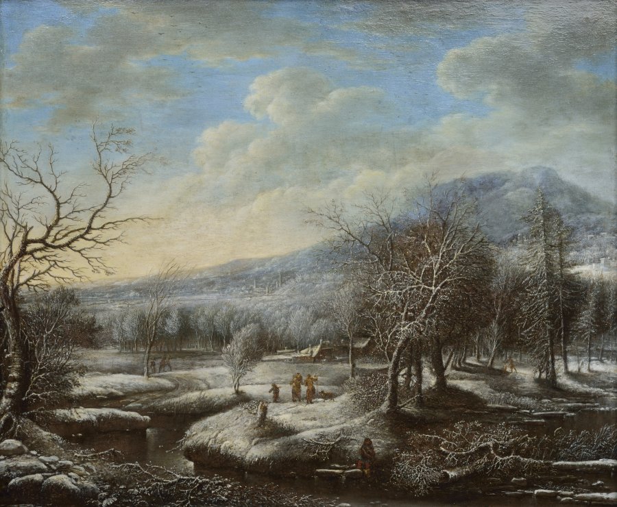 A WINTER LANDSCAPE