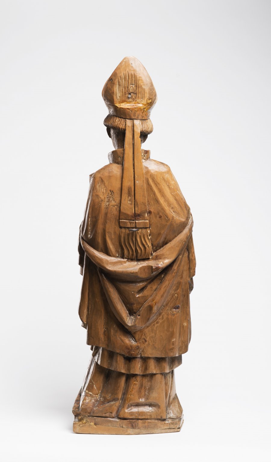 A Late Gothic Statue of a Bishop 