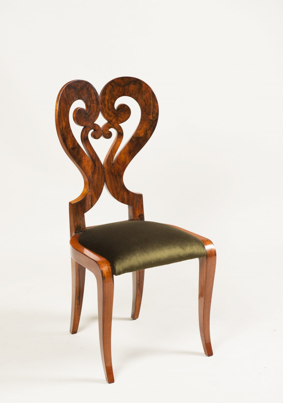 TWO BIEDERMEIER CHAIRS