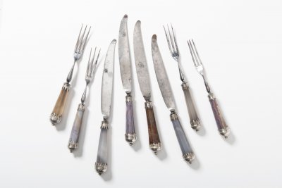 A BAROQUE CUTLERY