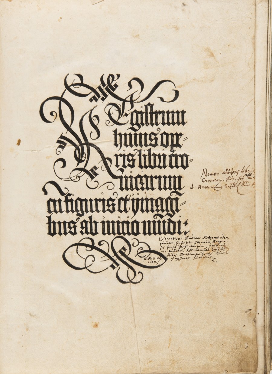 LIBER CHRONICARUM (DIE NÜRNBERGER CHRONIK)