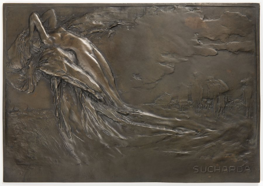 AN ART NOUVEAU RELIEF