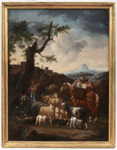 LANDSCAPE WITH A SHEPHERD