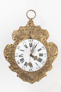 A BAROQUE WALL CLOCK