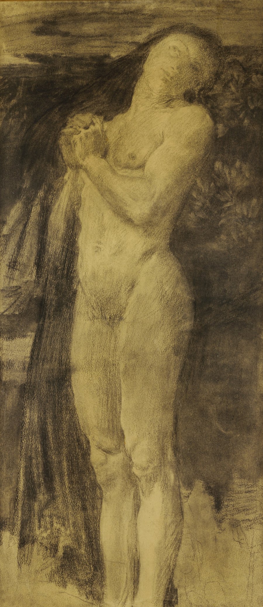 A STANDING FEMALE NUDE