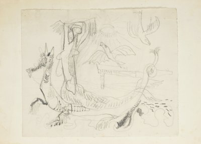 MERMAID ON A SEAHORSE