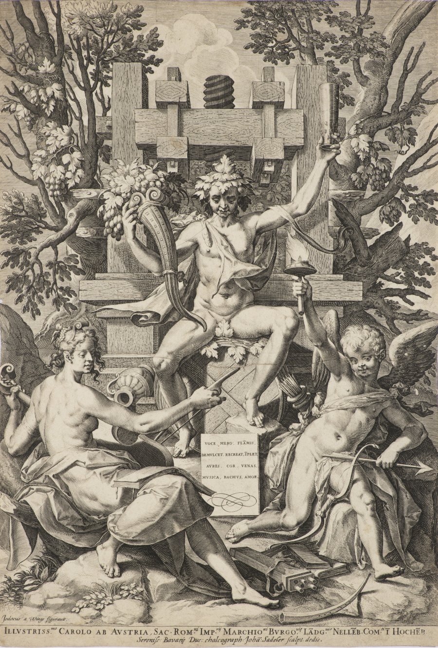 BACCHUS, MUSIC AND AMOR